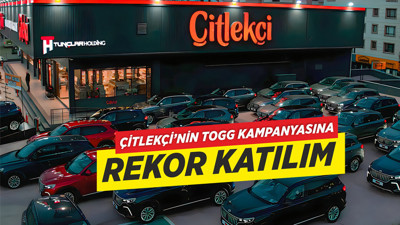 Çitlekçi’nin TOGG Kampanyası Rekor Katılımla Sona Erdi