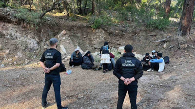 Muğla'da 10 kaçak göçmen yakalandı