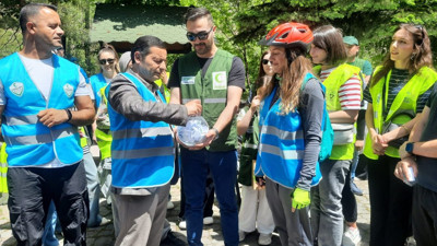 Pedallar bu kez sağlık için çevrildi