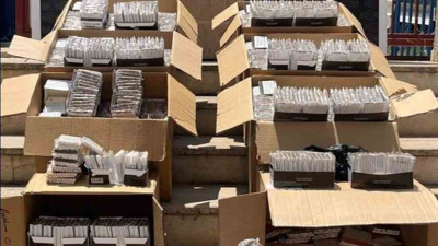 Manisa’da kaçak tütün operasyonu! Binlerce ele geçirildi