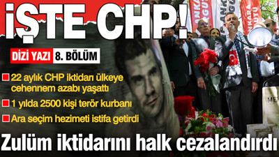 CHP’nin zulüm iktidarı sandıkta cezalandırıldı