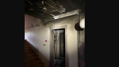 Babaeski’de ev yangını