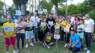 Tarsus'ta Dünya Bisiklet Günü etkinliği