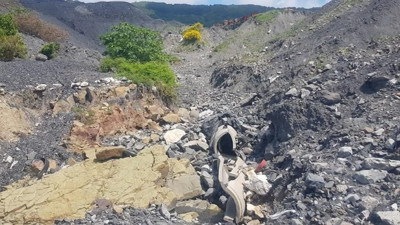 Kömür ocağının atıkları denizi kirletti! Zehir saçan ocağa ağır ceza