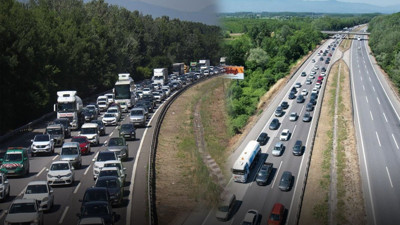 Otoyolda bayram yoğunluğu! Yolculuk yapacaklar dikkat...