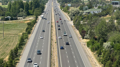 Emniyet ve jandarmadan bayram öncesi trafiğe havadan denetim
