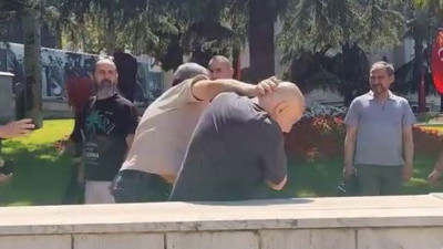 Bayramda yumruklu kavga