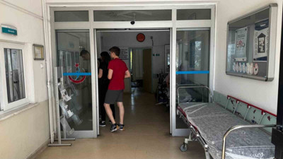 Yaralanan kasaplar soluğu hastanede aldı