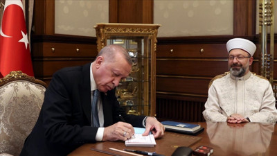 Erdoğan’ın vekalet kurbanı Konya’da kesildi