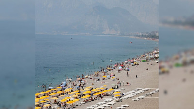 Antalya'da falezlerde mahsur kalan 3 turist kurtarıldı