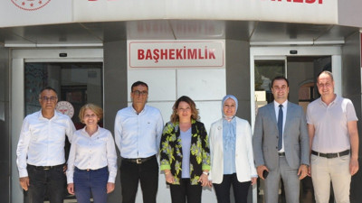Devlet Hastanesi’nde bayramlaşma töreni