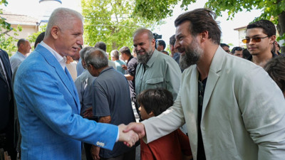 İstanbul Valisi Şile'de vatandaşlarla bayramlaştı