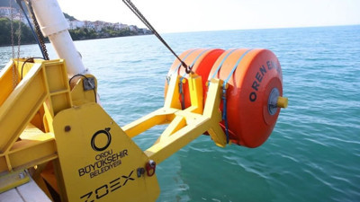 Ordu’da dalgalardan enerji üretiliyor