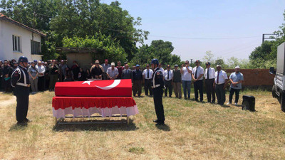 Kıbrıs Gazisi İsmail Mardin son yolculuğuna uğurlandı