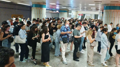 İstanbul'da metro bazı metro seferleri yapılamıyor