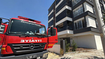 Bolu’da facia önlendi! Komşu yangını söndürdü