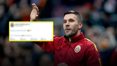 Lukas Podolski'den Galatasaray taraftarlarını heyecanlandıran transfer paylaşımı!