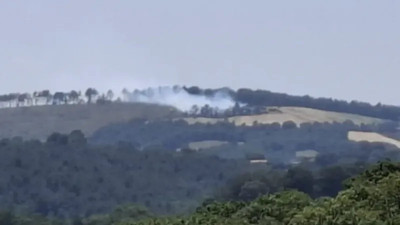 Çanakkale'de çıkan orman yangını kontrol altına alındı