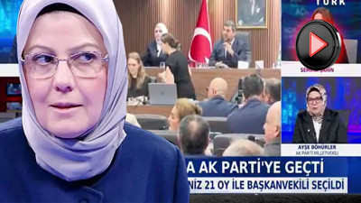 AKP'li Ayşe Böhürler’den canlı yayında AKP'ye 'hoş geldin' gafı! Diğer konuklar şoka uğradı