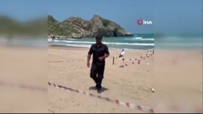 Şile Uzumkum Plajı’nda ‘Kamikaze Dron’ alarmı! SAS komandoları devrede? Sahil kapatıldı