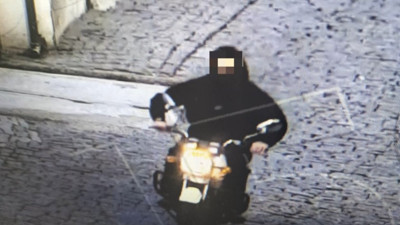 Güvenlik kamerası hırsızları ele verdi!