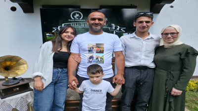 Düzce'de çalışan babalara sürpriz