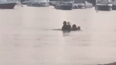 Bostancı Sahili'nde denize giren genç boğuldu