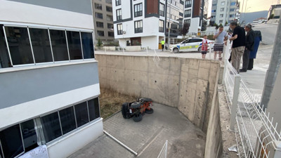 Sürdüğü ATV'den çocuk düştü, koşarak kaçtı