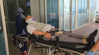 91 yaşındaki sürücüden şok kaza! Kalp krizi geçirdi