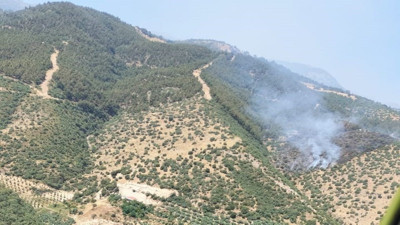 Alaşehir’de orman yangını! Badınca’da alevler ekipleri zorladı: 2 saatte kontrol altında!