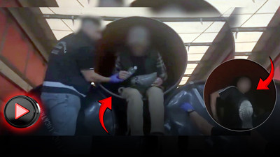 Çelik borudan göçmen fışkırdı! Kaçış planı Kapıkule'de çöktü: El feneri açılınca şaşkına döndüler