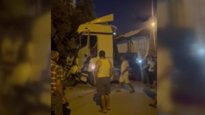 Direksiyonda uyudu! Ortalık savaş alanına döndü