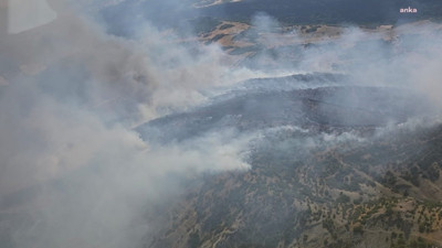 Kula’daki orman yangını kontrol altına alındı