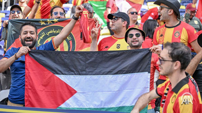 Kulüpler Dünya Kupası'nda Filistin bayrağı