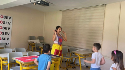 Lösemili çocuklar doyasıya eğlendi