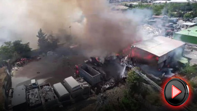 İstanbul’da büyük fabrika yangını! Kara dumanlar bir çok noktadan görülüyor
