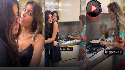 Bahar Candan ve Dilan Polat pes dedirtti! Helvasını kavurup paylaştılar