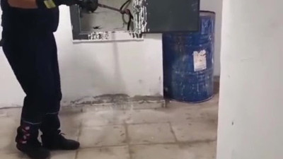 Kazan dairesinde yılan paniği