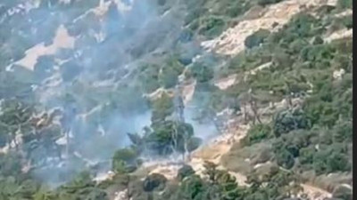 Antalya'da orman yangını! Havadan ve karadan müdahale ediliyor (23 Haziran 2025)