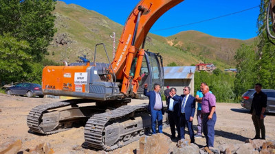 Yoncalı köyünde köy konağının yapımına başlandı