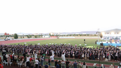 Aksaray Üniversitesi’nde mezunlarını coşkusu: Kepler havada!