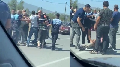 İskenderun’da zabıta ile vatandaş çatıştı! Polis devreye girdi