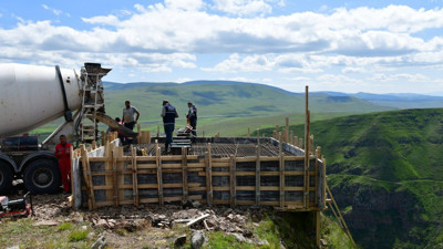 Şeytan Kalesi seyir terasından izlenecek