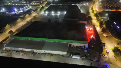 Mobilya fabrikasında yangın