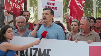 TİP'ten İncirlik Üssü'nde eylem...Erkan Baş: Kahrolsun Amerikan emperyalizmi, kahrolsun katil İsrail, kahrolsun iş birlikçiler