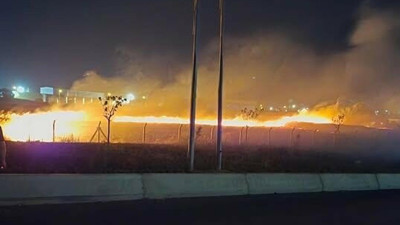 İzmir'de otobüs terminalinde yangın paniği!