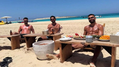 Salah tatilde Bodrum'un tadını çıkardı