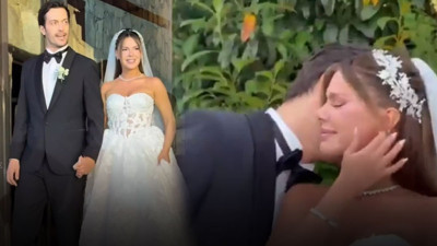 Feyyaz Şerifoğlu ve ünlü spiker evlendi! Gelin kaynana gözyaşlarını tutamadı