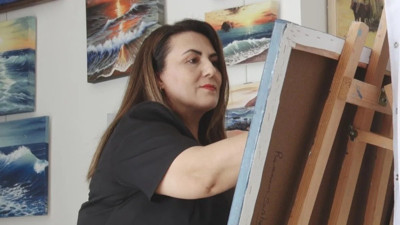 Ruhun fırçasından sanatın izleri! El emeğiyle şifa bulan ruhlar