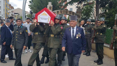 Karabük’te Kıbrıs Gazisi son yolculuğuna uğurlandı